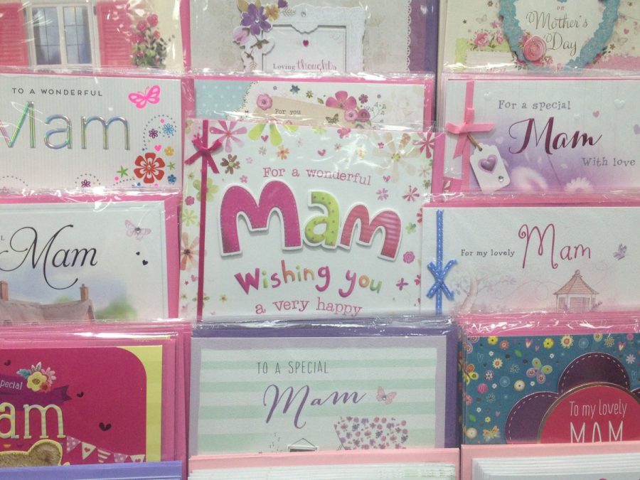 Noth East Mother's Day Cards say 'Mam' up NOrth