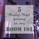 5 things that belong in my Room 101