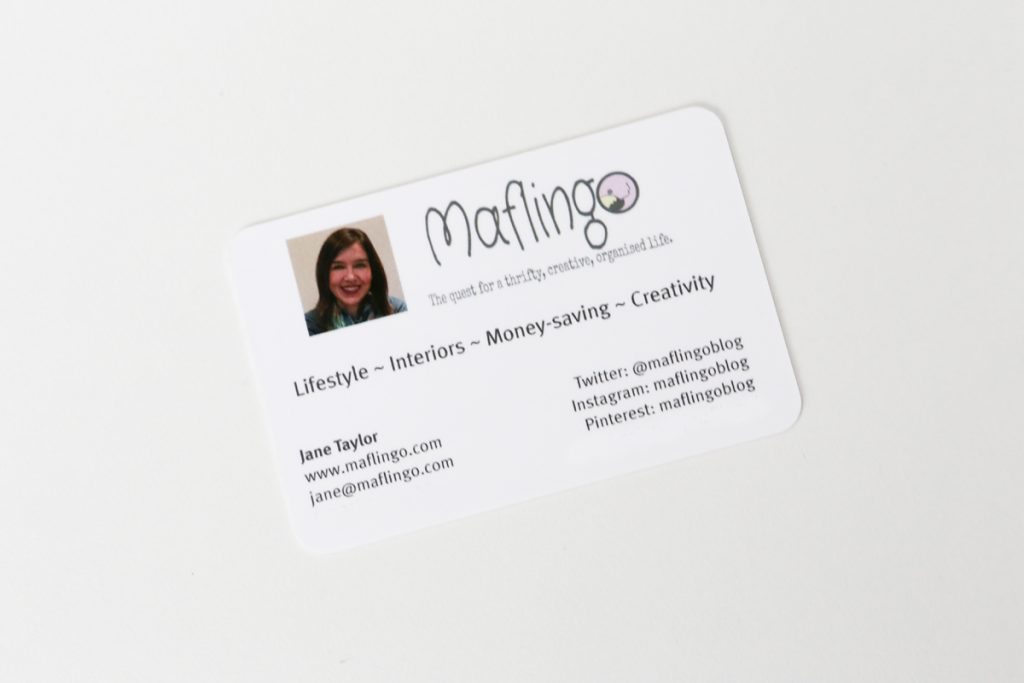 My Maflingo business cards from Moo.com