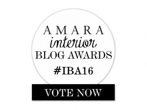 VOTE NOW AMARA INTERIOR BLOG AWARDS 2016 BADGE