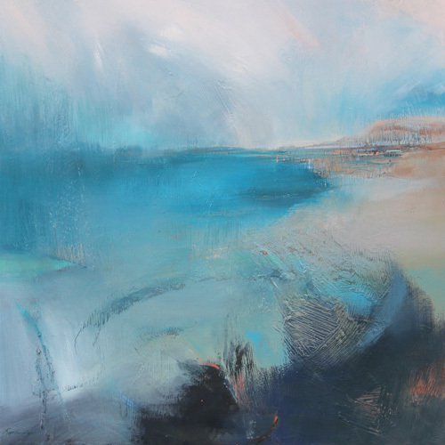 Kathy Ramsay Carr's beautiful abstract seascape