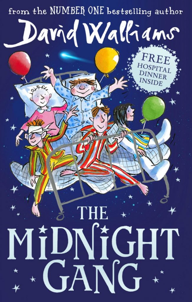 Book cover for David Walliams' Children's book, The Midnight Gang