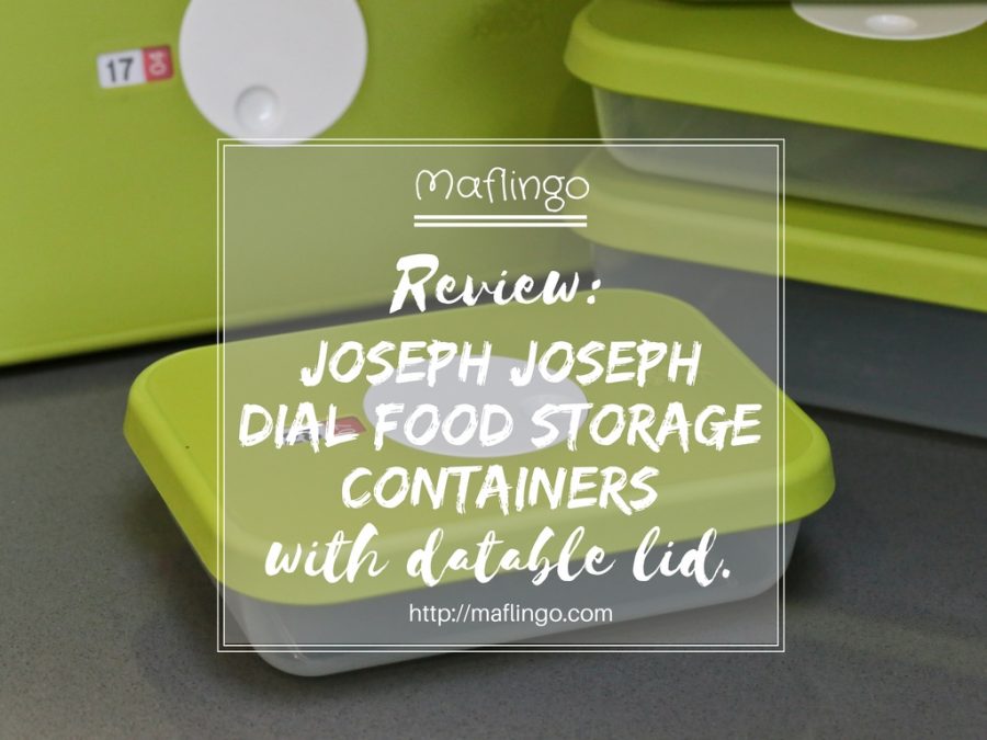 Review of the 5 piece Dial Food Storage Containers with Datable lids. These nifty containers from Joseph Joseph help to reduce food waste and save money by enabling you to enter the expiry date information using the dial on the lid. Pinterest