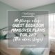 Maflingo vlog: Guest bedroom makeover plans for 2017.