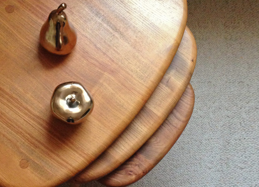 My Favourite Designs: Why I love the Ercol ‘pebble’ nest of tables.