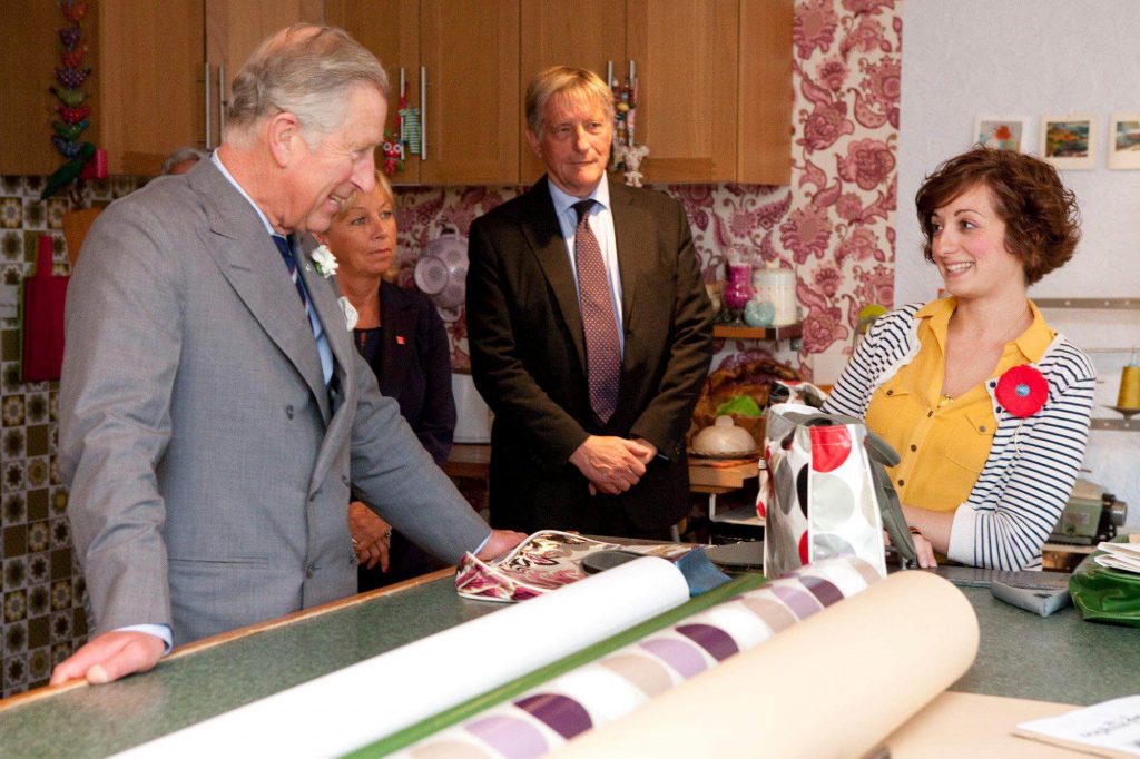 Prince Charles Visits Sophia & Matt Studio