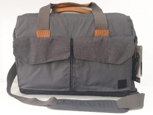 The LoDo Satchel from Case Logic- This time there is an alternative to being conservative. It's a stylish work bag and messenger bag with lots of storage space for laptops and tablets. There are plenty of compartments, leather trim, adjustable shoulder strap. Fashionable and smart business case.