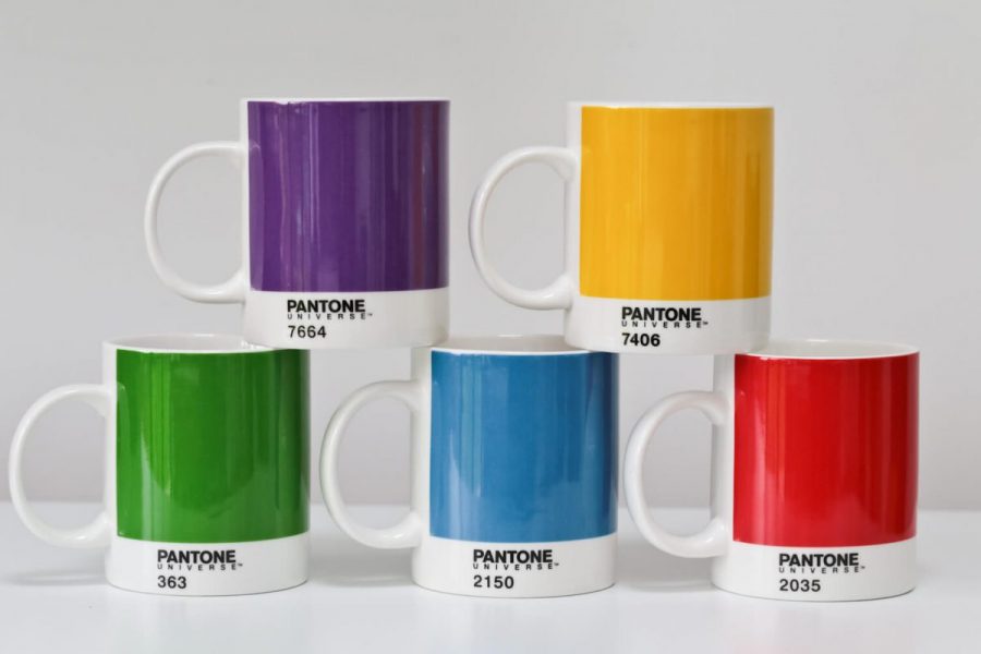 Pantone Universe Mug set Bright Set of 5 Mugs