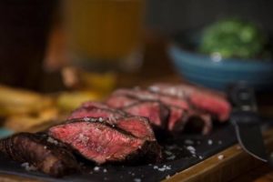 Steakhouse Son of Steak Nottingham Review : Flat Iron Steak is the most succulent steak I've ever tasted.