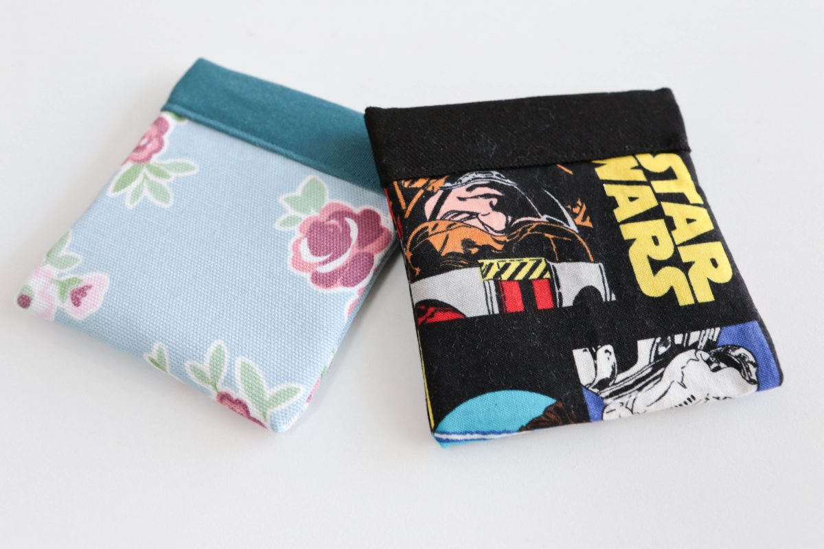 Snap Purse Sewing Tutorial : Star Wars Snap / Coin Purse and Flower purse