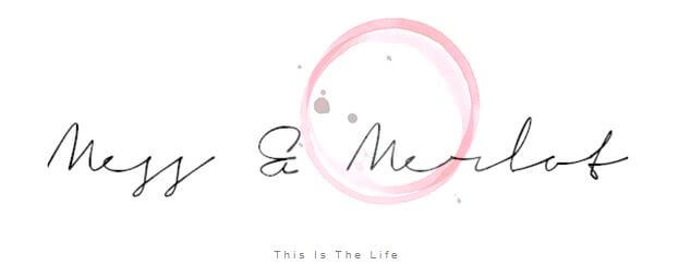 Mess and merlot logo