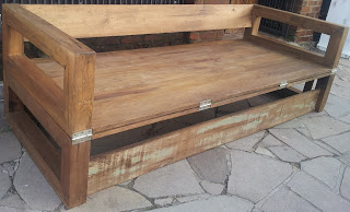 Wooden DIY Flip-over sofabed